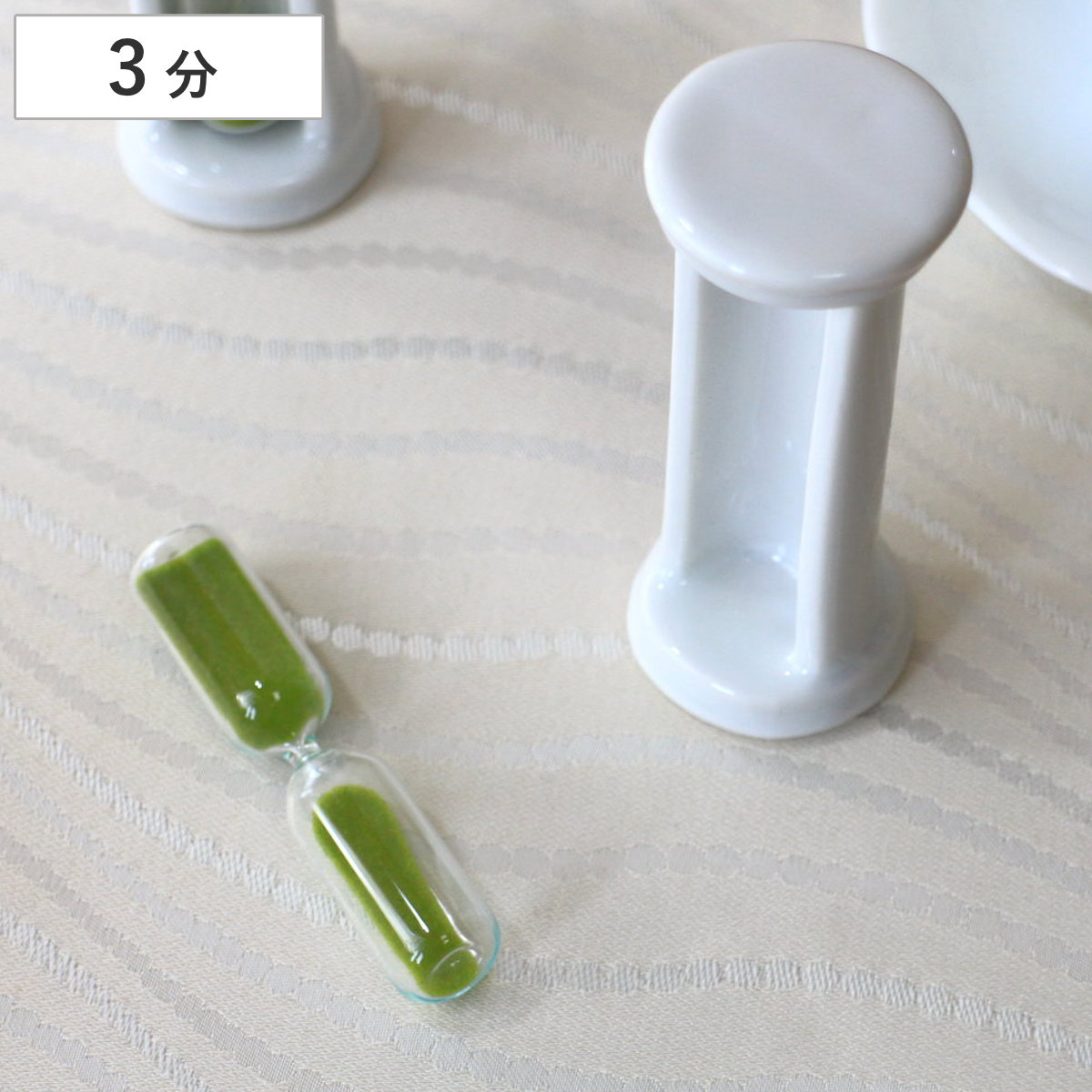 砂時計 陶器製のかわいい三分砂時計 瀬戸焼 （ 陶器製 3分 タイマー おしゃれ かわいい 陶器 日本製 オブジェ インテリア サンドタイマー 砂 アート 休憩 カフェ インテリア オブジェ インテリア雑貨 置物 蒸らし時間 オシャレ 雑貨 ）