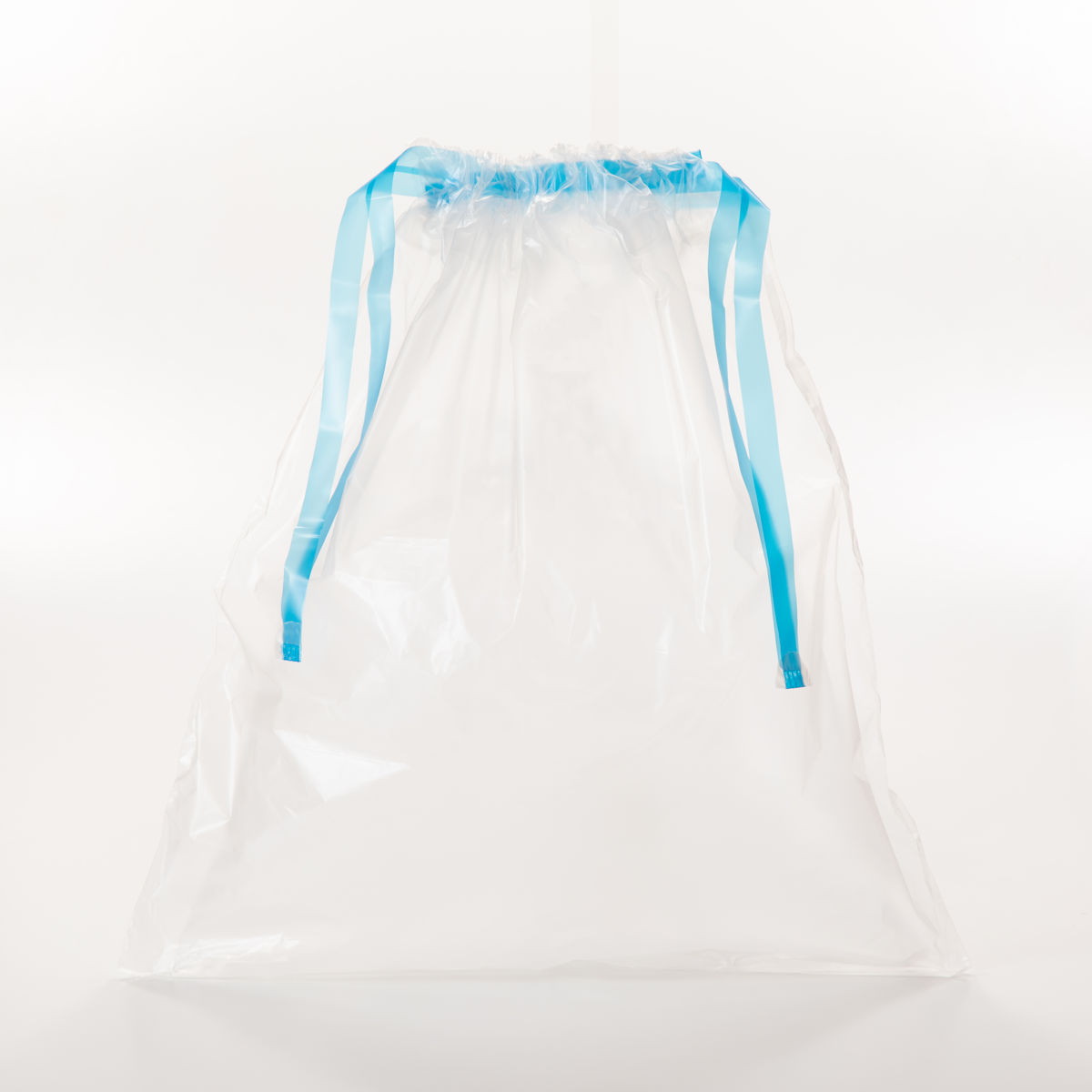 ポリ袋 巾着 20L 10枚入り 10袋セット 半透明 買い物袋 ゴミ袋 ( ごみ袋 20リットル 大きめ 便利 旅行 ビニール袋 収納 衣類収納 ふくろ 袋 小分け袋 収納袋 ごみ入れ 消耗品 日用品 )