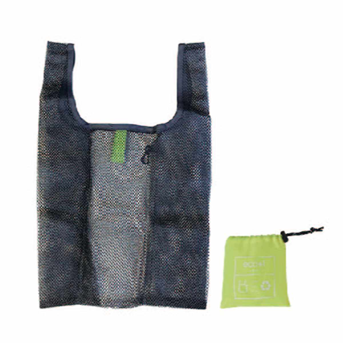 エコバッグ ET メッシュ BAG マチ付き 収納袋付き ( マイバッグ トートバッグ 買い物バッグ レジ袋 レジバッグ 買い物袋 折りたたみ サブバッグ マルシェバッグ メッシュトート コンビニ 弁当 軽量 カジュアル おもちゃ 公園 海 ) 【ベージュ】 ベージュ