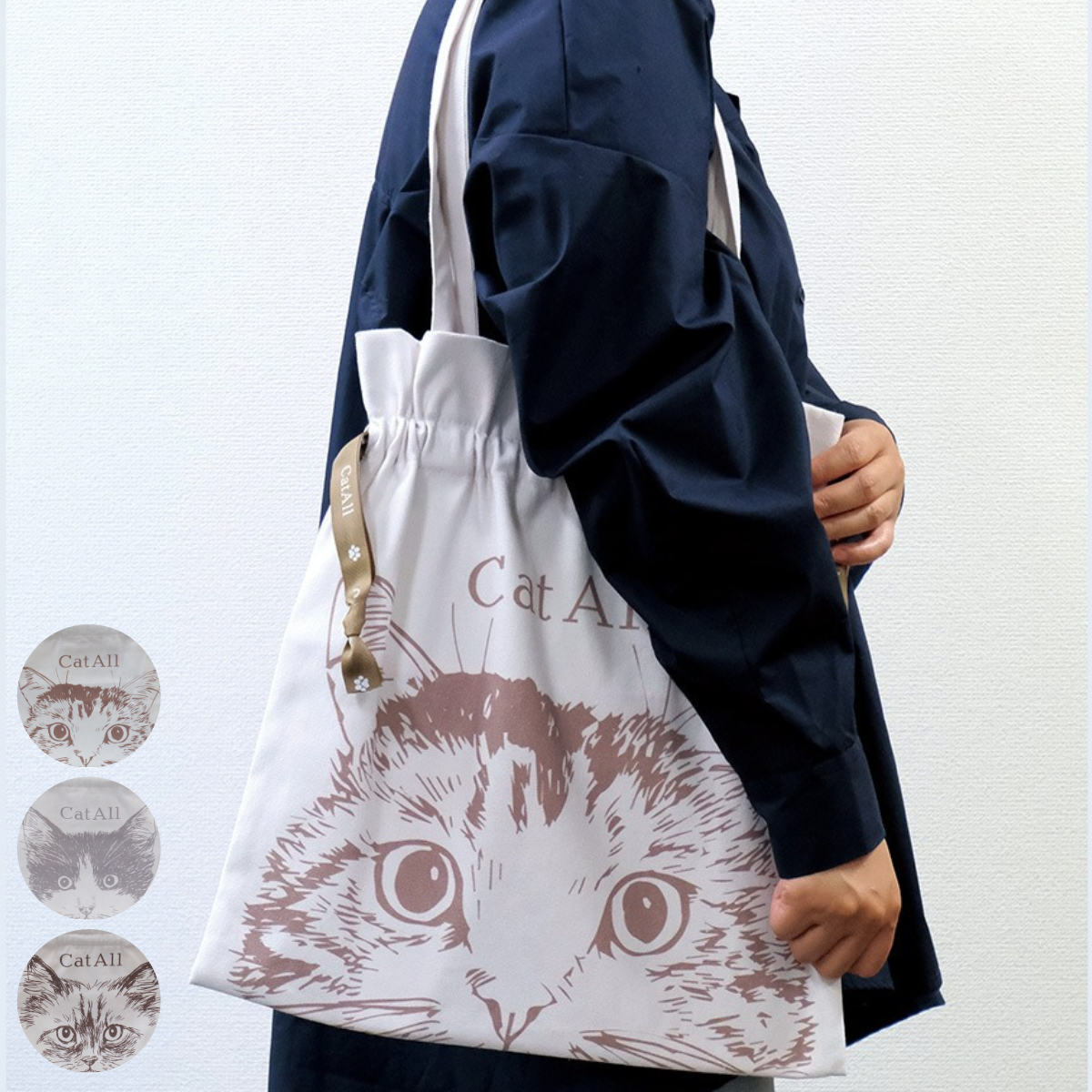 Ｉ3 デニムリメイク カラビナつき ポーチ ♡ ねこ cat I3 デニムリメイク カラビナつき ポーチ ♡ ねこ cat - メルカリ