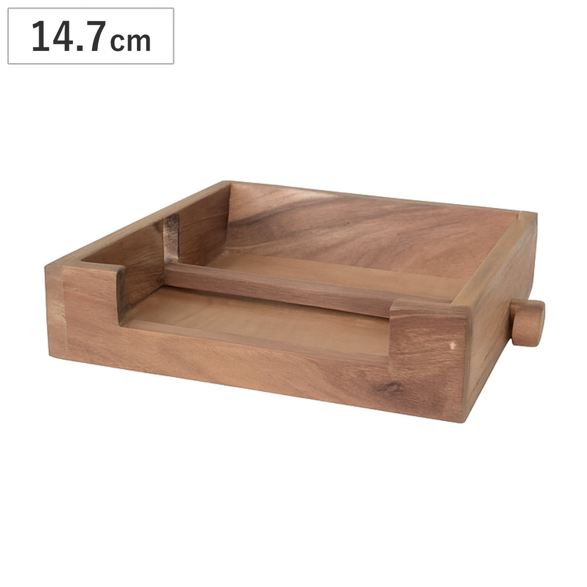 アカシア ペーパーナプキントレー S ( ペーパーナプキン トレー トレイ 木製 おしゃれ ナチュラル 北欧風 )