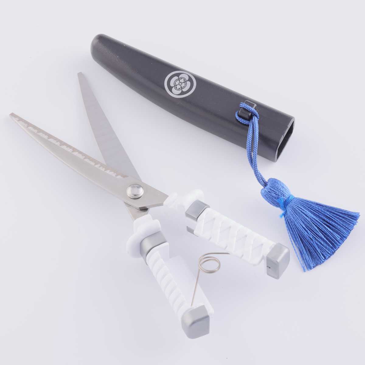 ハサミ 御守刀 はさみ 日本刀 徳川家康 土方歳三 沖田総司 ( 刀 文具 ミニはさみ 小さい コンパクト 携帯用 持ち運び 関の刃物 日本製 糸切りはさみ エチケット 身だしなみ 手芸 文房具 ミニチュア オブジェ 置物 ) 【土方歳三】 土方歳三