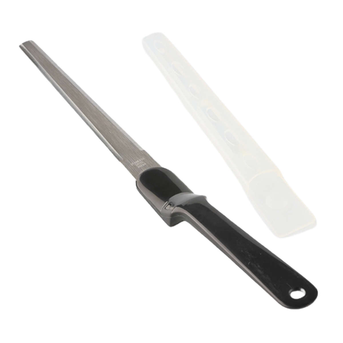 レターオープナー しなる ペーパーナイフ キャップ付き 日本製 ( 関の刃物 極薄刃 シールはがし レター オープナー カッター 切る 剥がす 文具 ペーパー 封書 封筒 手紙 シール オフィス 事務 作業 文房具 ステーショナリー ) 【ブラック】 ブラック