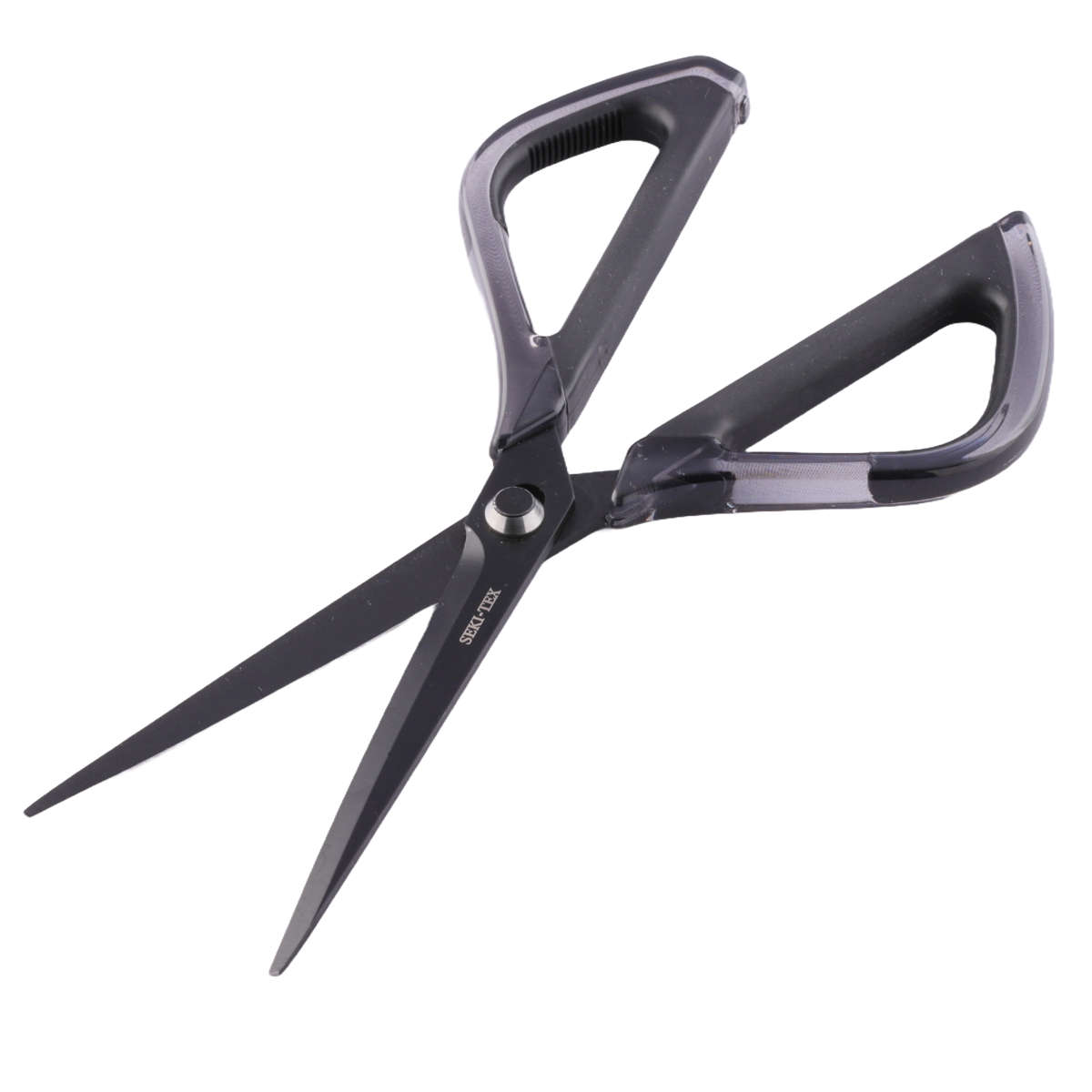 ハサミ SEKITEX スマートはさみ フッ素コート 日本製 ( 関の刃物 ステンレス刃 切る テープ 段ボール 鋏 カッター ベタつきにくい 文具 文房具 ステーショナリー カット 事務 開梱 作業 工作 DIY オフィス 会社 ) 【グレー】 グレー