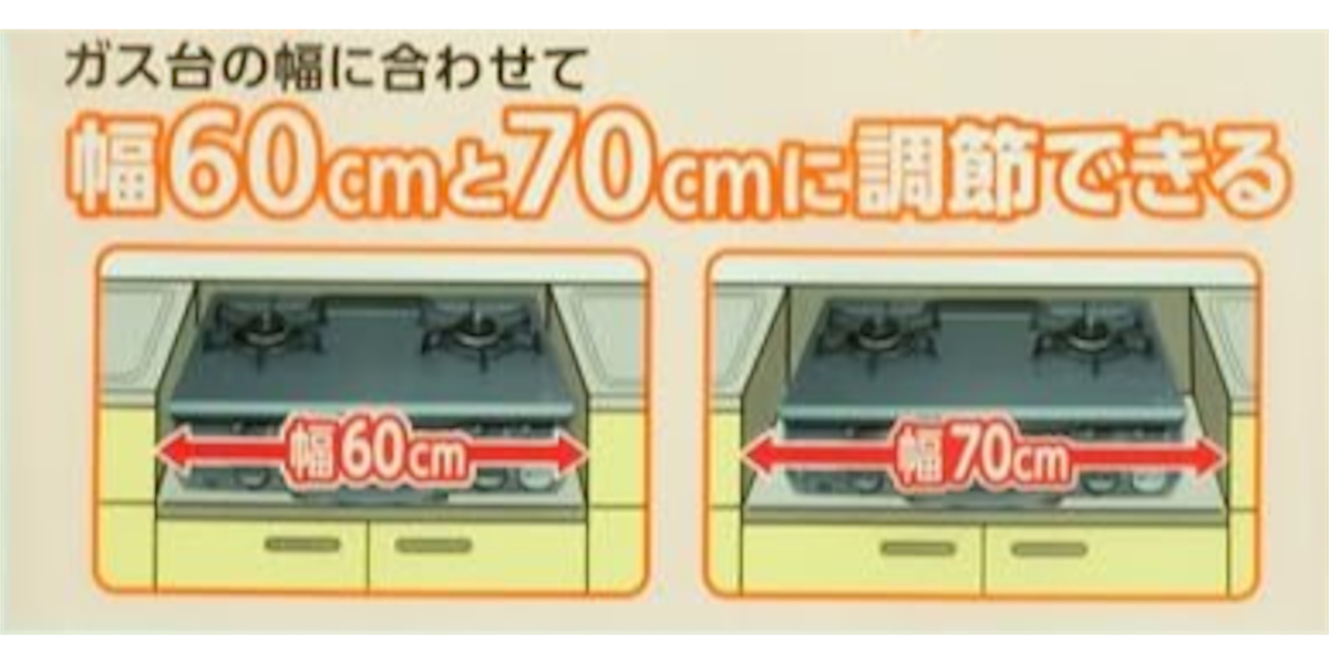 コンロ下カバー 抗菌 ガスレンジ 下敷き ぐるっとカバー ( ガスコンロマット ガスマット レンジマット ガスコンロ下マット コンロ下マット コンロ下 ガステーブル 家電 マット ロール カバー シート 汚れ防止 べたつき防止 日本製 )