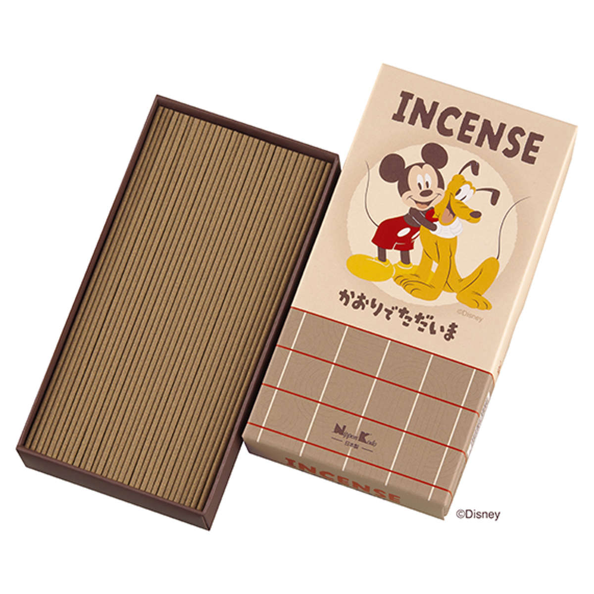 線香 ディズニー インセンス かおりでおはよう ただいま おやすみ ( アロマ 室内香 お線香 香 フレグランス お香 煙少なめ Disney 御香 せんこう 香り 玄関 リビング ルームフレグランス おしゃれ ギフト プレゼント 日本香堂 ) 【かおりでただいま】 かおりでただいま