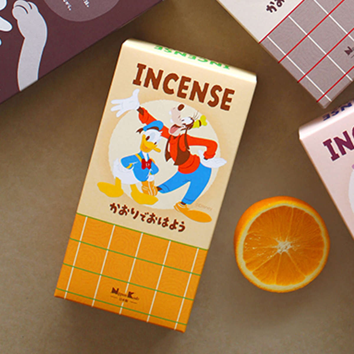 線香 ディズニー インセンス かおりでおはよう ただいま おやすみ ( アロマ 室内香 お線香 香 フレグランス お香 煙少なめ Disney 御香 せんこう 香り 玄関 リビング ルームフレグランス おしゃれ ギフト プレゼント 日本香堂 ) 【かおりでただいま】 かおりでただいま