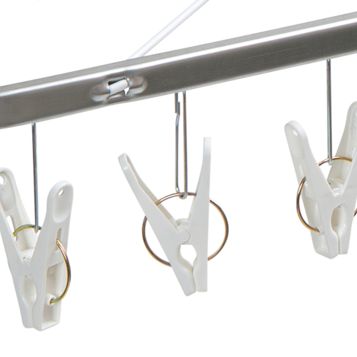 洗濯ハンガー すぐ取れ 角ハンガーZERO 40ピンチ ( 角ハンガー 洗濯 ハンガー ピンチハンガー すぐ取れる 折りたたみ 物干しハンガー キャッチフック 洗濯ばさみ 40個 コンパクト 収納 下折れ式 カモイフック 日本製 )