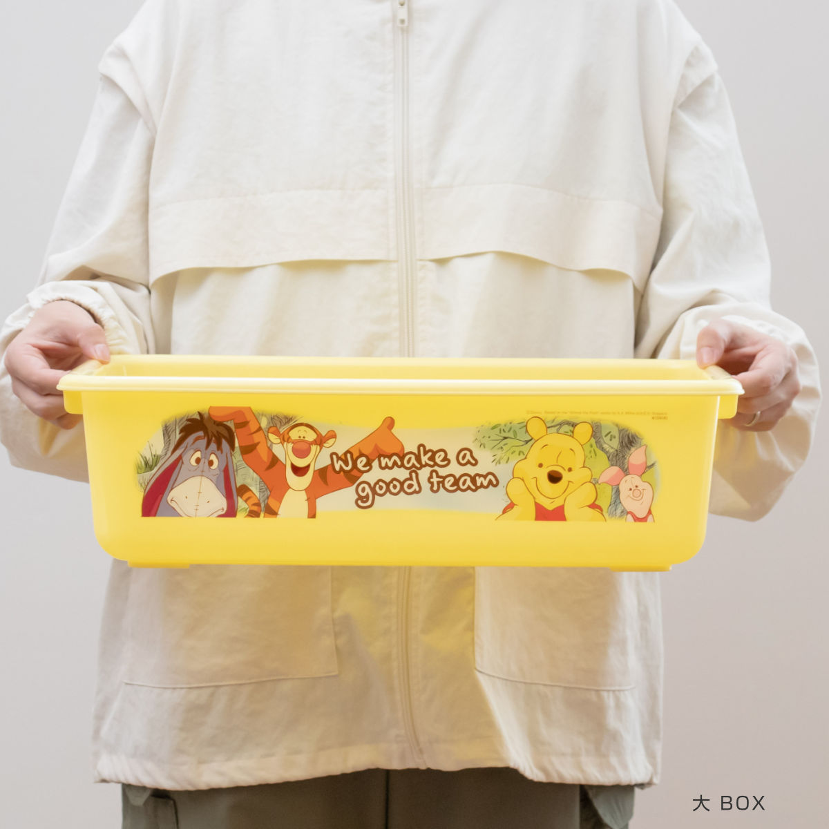 おもちゃ 収納ラック 3段 くまのプーさん トイステーション ( 収納 棚 収納ボックス おもちゃ箱 キャスター付き 絵本 ラック お片付け 子供部屋 ディズニー Disney プーさん pooh )