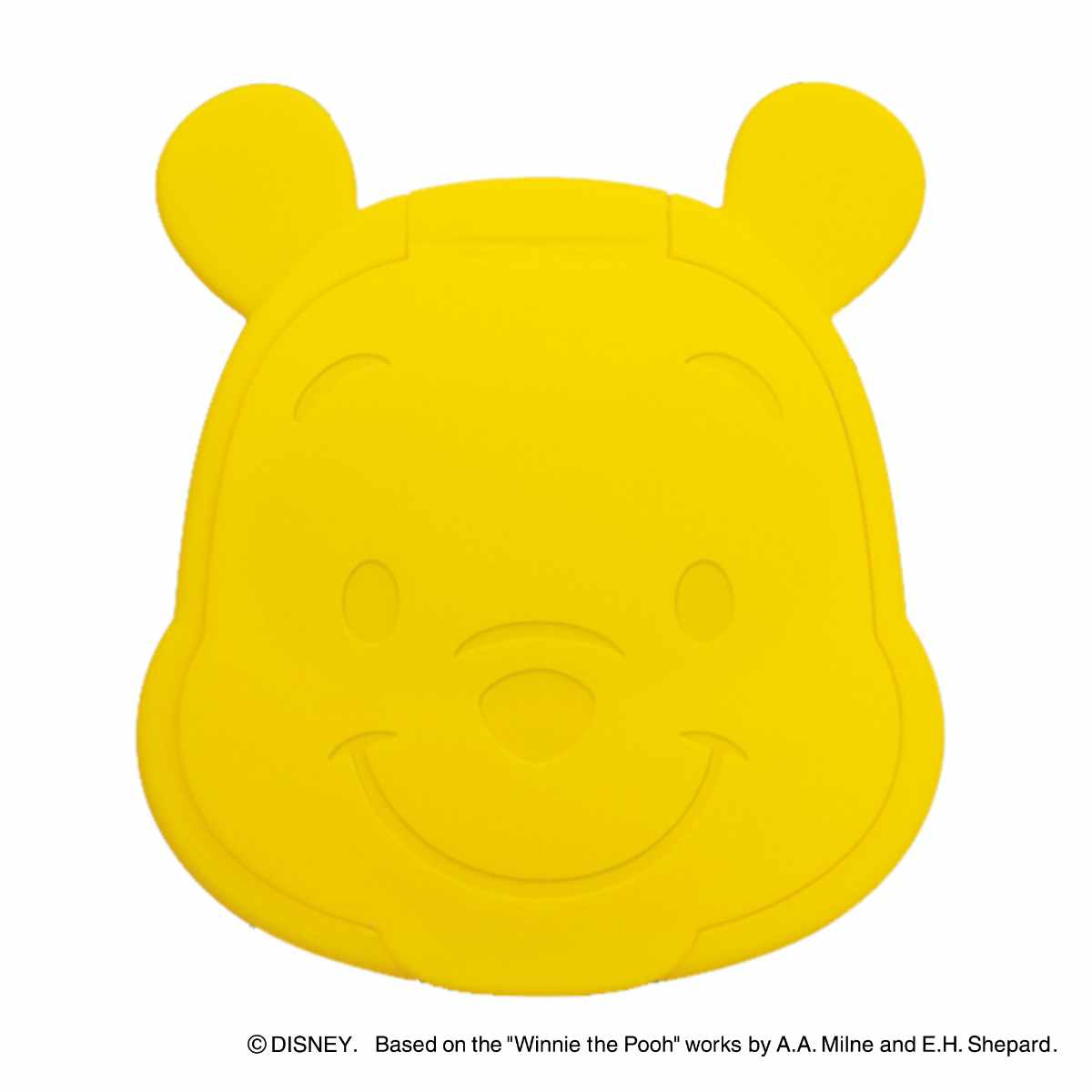 ふた おしりふきの蓋 くまのプーさん ウェットティッシュ おしりふき フタ ディズニー ( ウェットシート おしり拭き 蓋 汗拭きシート ウエットシート 対応 赤ちゃん ベビー グッズ 用品 乾きにくい 便利グッズ おしりふきグッズ )