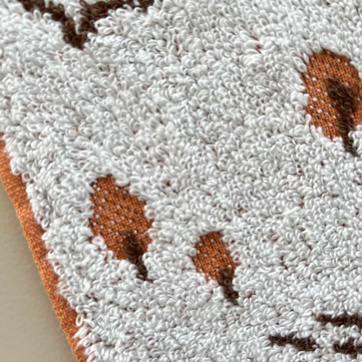 タオル ナチューラファブリカ ハリズ フェイスタオル 34×80cm ( 顔拭きタオル たおる 綿100% 吸水 ハリネズミ ジャガード織 デイリータオル 汗拭き ふんわり 34×80 アニマル オレンジ ピンク イエロー ) 【イエロー】 イエロー