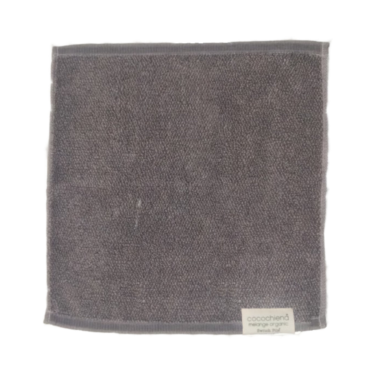 ハンドタオル 34×35cm ココチエナ メランジオーガニック ( タオル オーガニック 手拭きタオル 綿100 コットン デイリータオル cocochiena タオルハンカチ ミニタオル シンプル 無地 おしゃれ 新生活 ギフト バス用品 ) 【ブラウン】 ブラウン