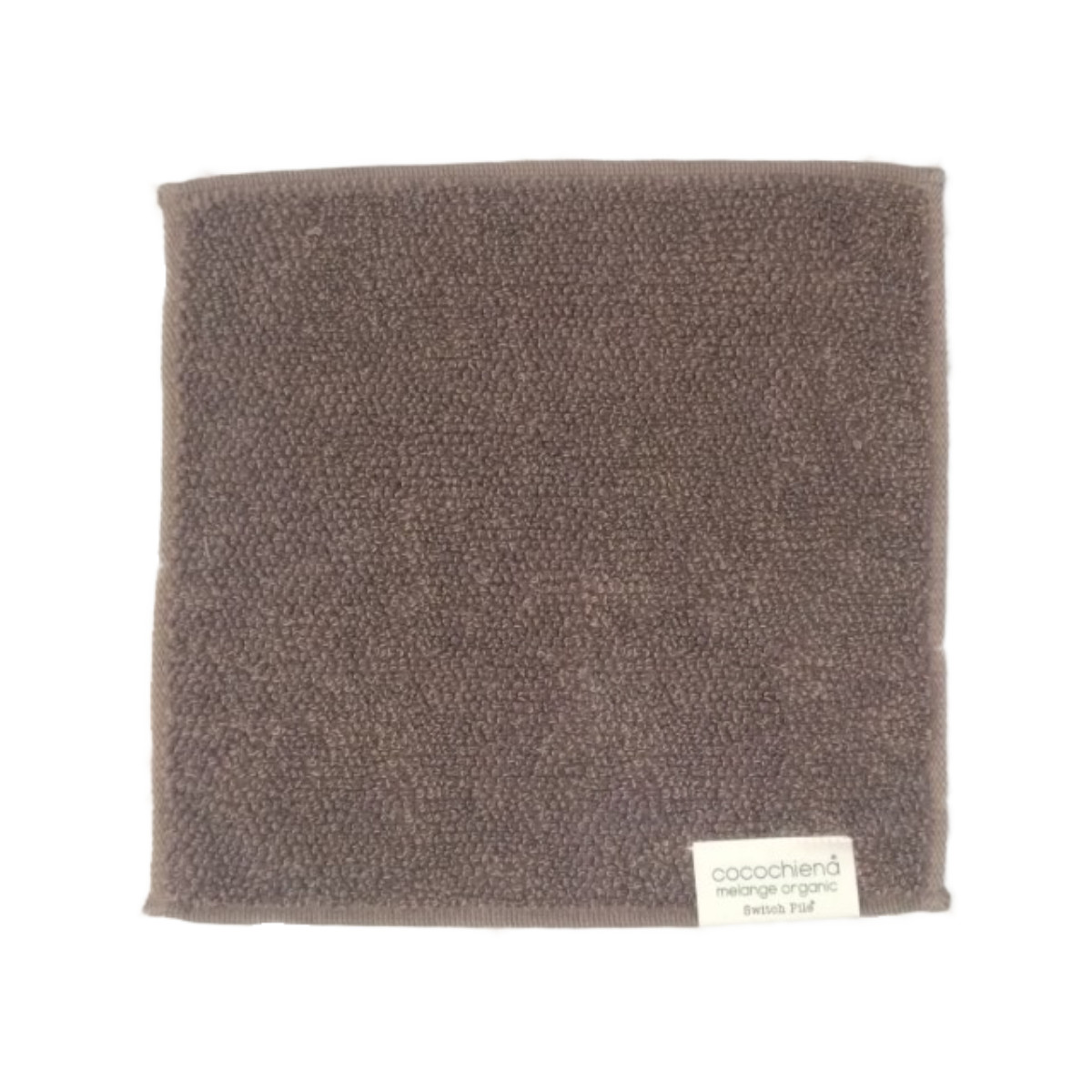 ミニタオル 25×25cm ココチエナ メランジオーガニック ( タオル オーガニック ハンカチタオル 綿100 コットン デイリータオル cocochiena タオルハンカチ シンプル 無地 おしゃれ 新生活 ギフト バス用品 ) 【ネイビー】 ネイビー