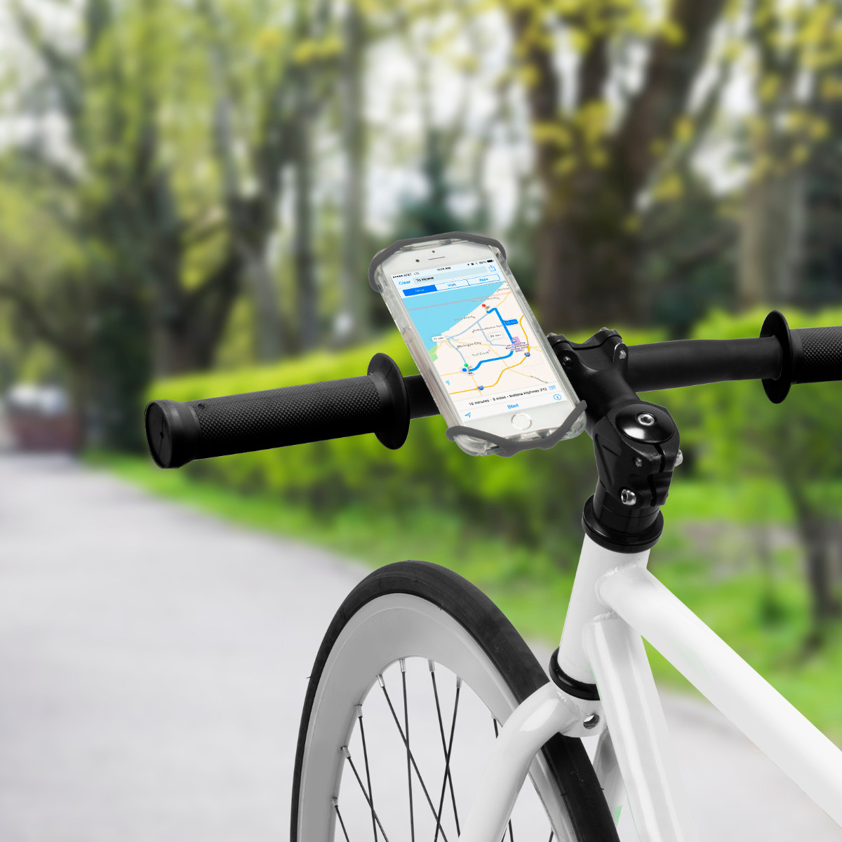 自転車用 スマートフォンホルダー ラプター スマートフォンバーマウント （ ナイトアイズ NITEIZE 自転車 スマホ ホルダー 360度 ベビー
