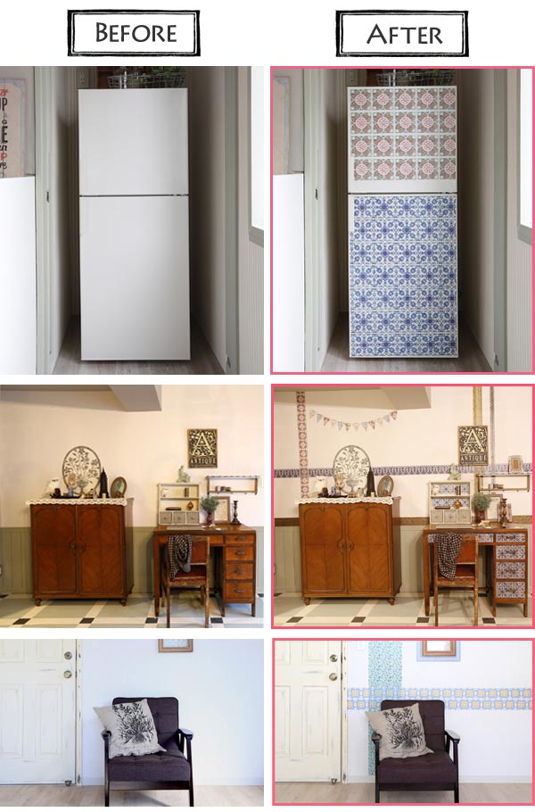 Dショッピング マスキングテープ 幅広 インテリアマスキングテープ Decolfa デコルファ タイル 幅100mm マステ ウォールステッカー インテリア おしゃれ Diy 壁 雑貨 シール テープ ラッピング デコレーション コラージュ グリーン カテゴリ 文房具