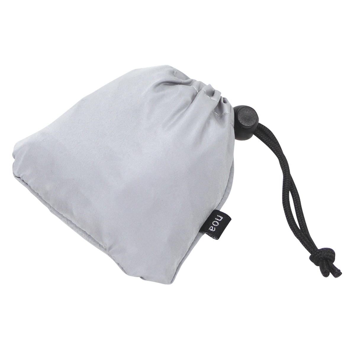 エコバッグ 巾着収納 ネコ 持ち運び シンプル ( マイバッグ エコバック マイバック レジ袋 コンパクト トート マチ 巾着 大容量 撥水 軽量 レジバッグ サブバッグ 買い物バッグ ショッピングバッグ おしゃれ ) 【グレー】 グレー