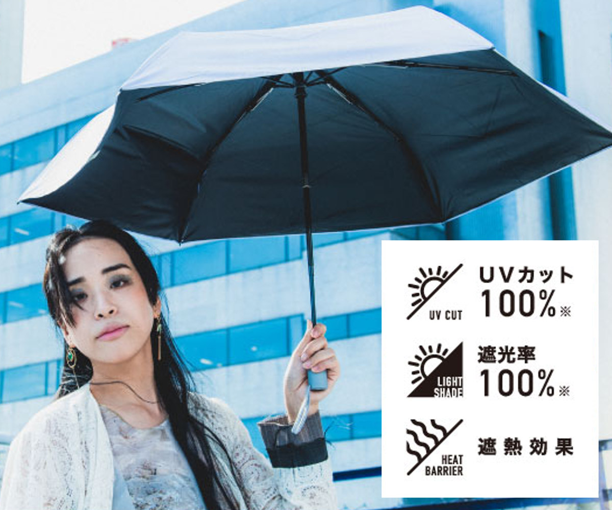 折りたたみ傘 -0& ゼロアンド 晴雨兼用 軽量 50cm ( 傘 折り畳み傘 メンズ レディース かさ おしゃれ 無地 雨傘 遮光 UVカット 100% 撥水 持ち運び 152g 日焼け防止 UV対策 暑さ対策 カサ アンブレラ 小さい 軽い 通勤 通学 ) 【リーフグリーン】 リーフグリーン