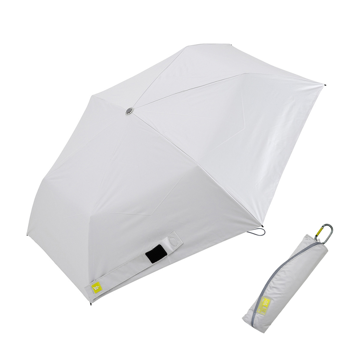 折りたたみ傘 -0& ゼロアンド 晴雨兼用 軽量 50cm ( 傘 折り畳み傘 メンズ レディース かさ おしゃれ 無地 雨傘 遮光 UVカット 100% 撥水 持ち運び 152g 日焼け防止 UV対策 暑さ対策 カサ アンブレラ 小さい 軽い 通勤 通学 ) 【リーフグリーン】 リーフグリーン