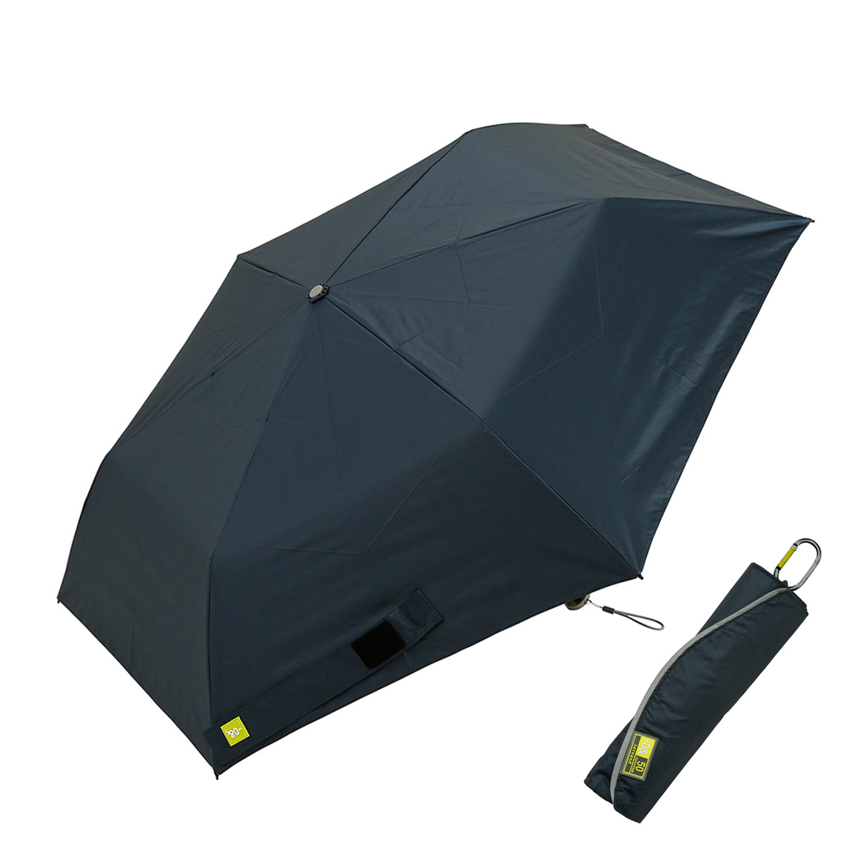 折りたたみ傘 -0& ゼロアンド 晴雨兼用 軽量 50cm ( 傘 折り畳み傘 メンズ レディース かさ おしゃれ 無地 雨傘 遮光 UVカット 100% 撥水 持ち運び 152g 日焼け防止 UV対策 暑さ対策 カサ アンブレラ 小さい 軽い 通勤 通学 ) 【リーフグリーン】 リーフグリーン