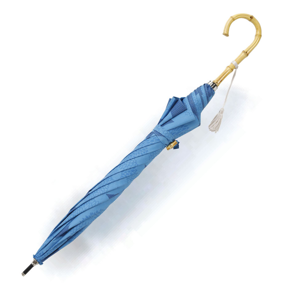 日傘 河馬印本舗 長傘 晴雨兼用 手開き式 50cm ( 傘 レディース かさ おしゃれ かわいい 雨傘 UVカット 99% 撥水 遮熱 遮光 UPF50+ 日焼け防止 UV対策 暑さ対策 カサ アンブレラ 花柄 プレゼント ) 【アジサイ】 アジサイ