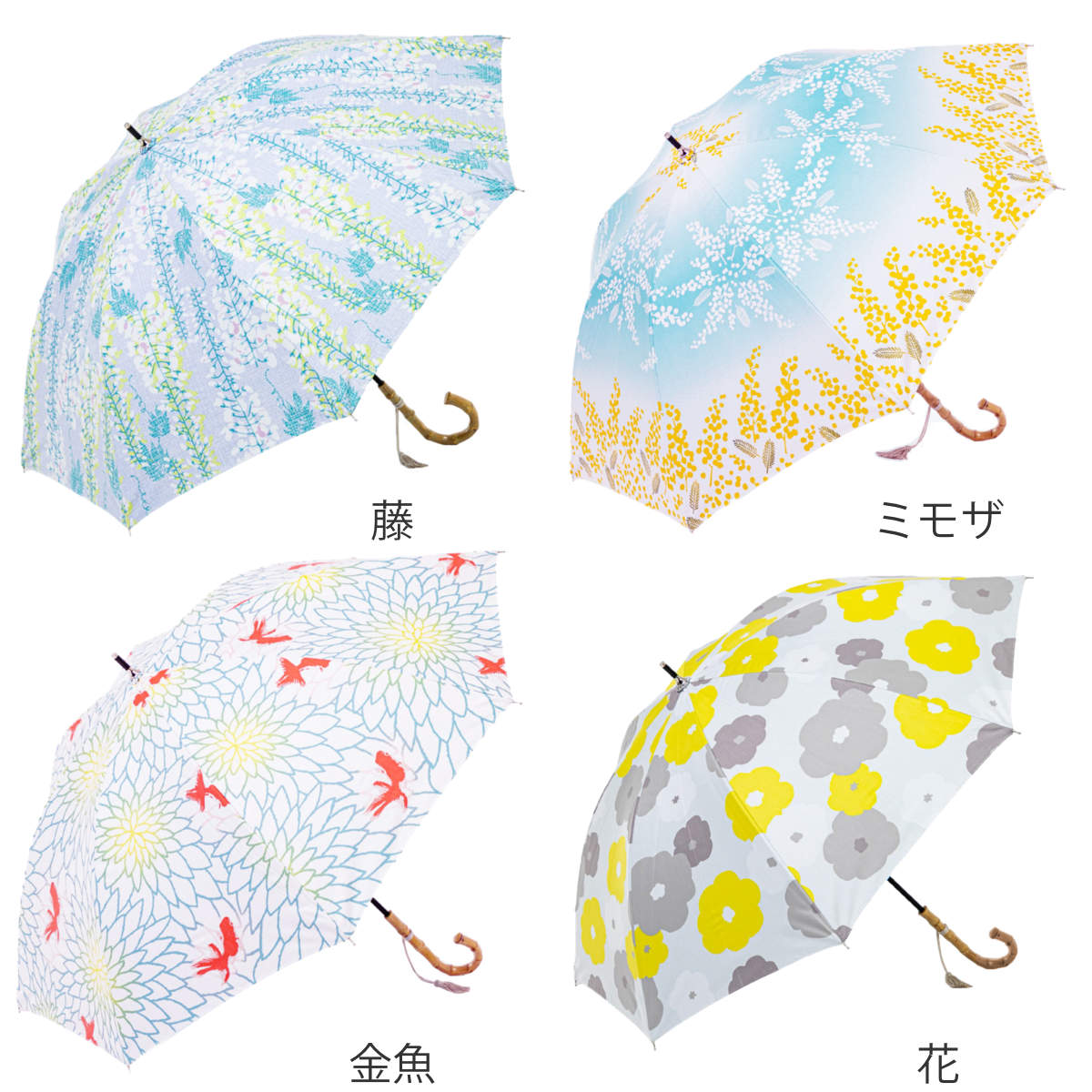 日傘 河馬印本舗 長傘 晴雨兼用 手開き式 50cm ( 傘 レディース かさ おしゃれ かわいい 雨傘 UVカット 99% 撥水 遮熱 遮光 UPF50+ 日焼け防止 UV対策 暑さ対策 カサ アンブレラ 花柄 プレゼント ) 【アジサイ】 アジサイ