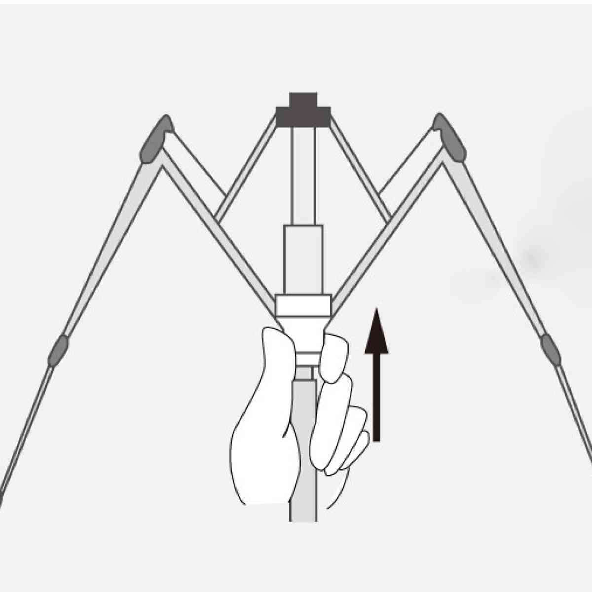 折りたたみ傘 innovator スリム 晴雨兼用 手開き式 60cm ( 傘 折り畳み傘 メンズ レディース かさ おしゃれ 北欧 無地 雨傘 UVカット 100% 撥水 遮熱 遮光 日焼け防止 UV対策 暑さ対策 カサ アンブレラ 通勤 通学 カラビナ付き ) 【ペールグリーン】 ペールグリーン