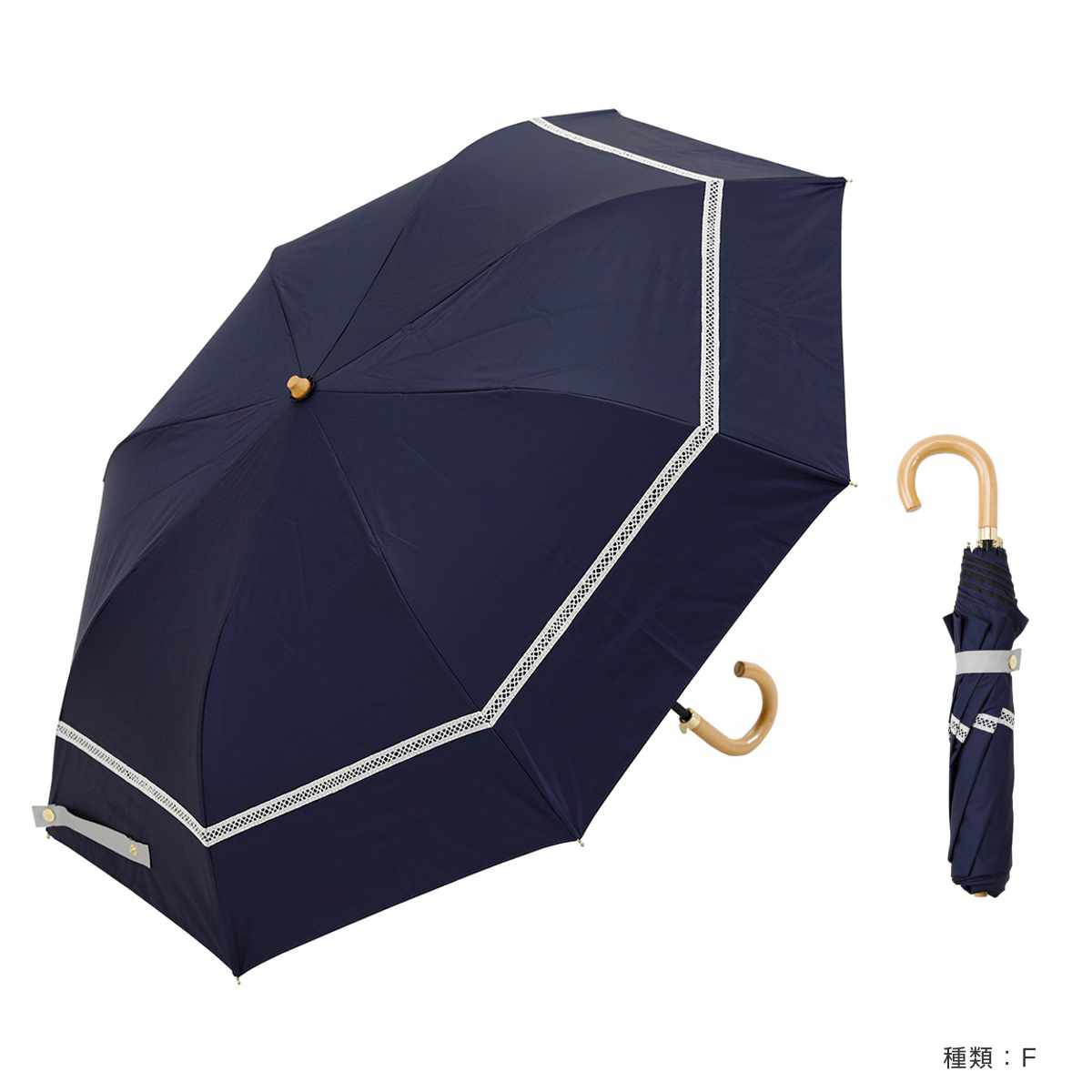 美肌に見える日傘折りたたみPARASOL dショッピング |折りたたみ傘 centelleo 晴雨兼用 マリン