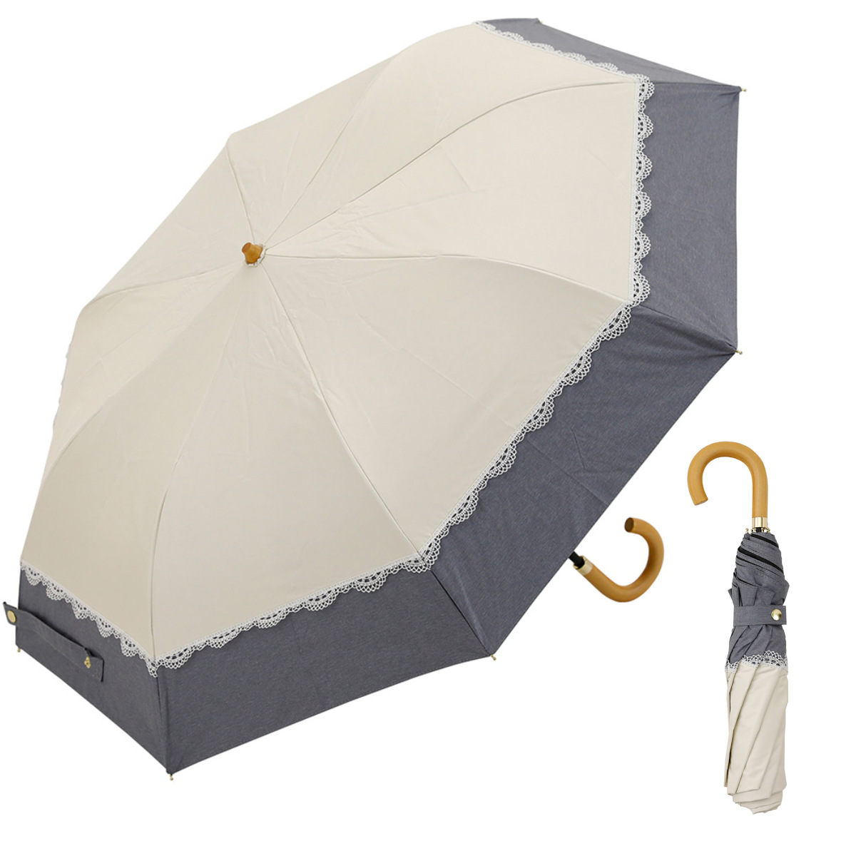 美肌に見える日傘折りたたみPARASOL UVカット率＆完全遮光100%／ 晴雨兼用美肌傘 日傘 ユニセックス