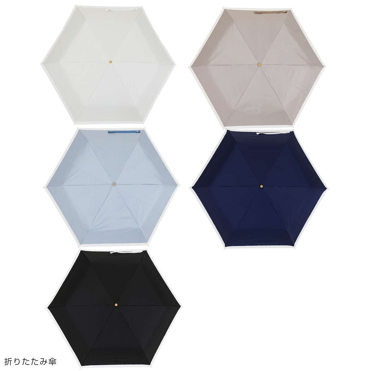 長傘 折りたたみ傘 晴雨兼用 LINEDROPS グログランリボン 50cm 手開き式 ( 傘 折り畳み傘 レディース かさ 雨傘 日傘 UVカット 99% 撥水 遮光 遮熱 日焼け防止 UV対策 暑さ対策 カサ アンブレラ 通勤 通学 ) 【ブラック 折りたたみ傘】 ブラック 折りたたみ傘