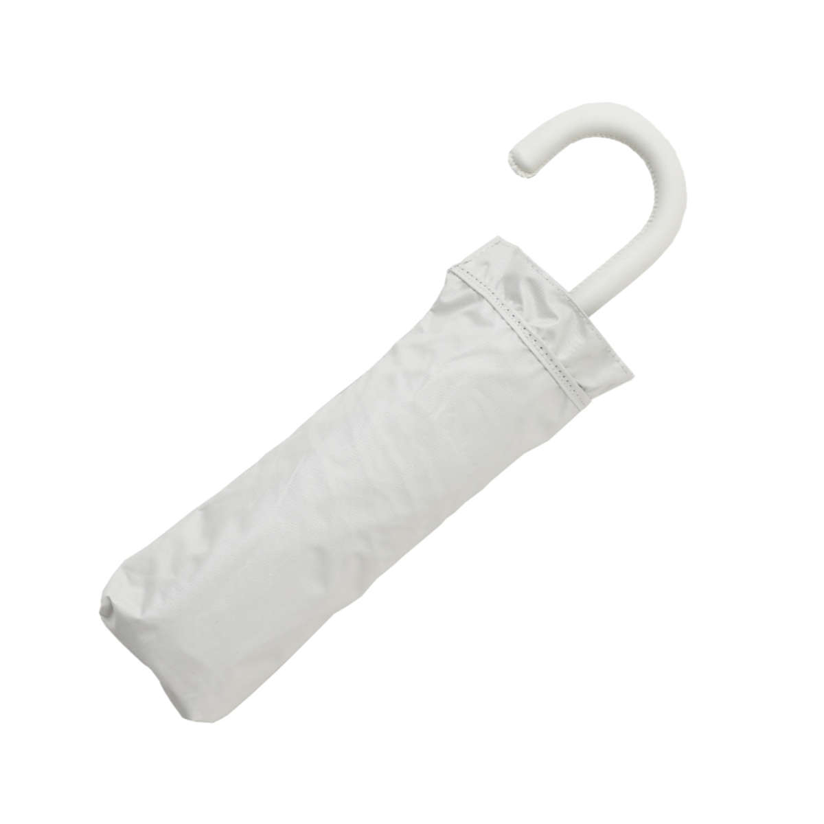 折りたたみ傘 晴雨兼用 LINEDROPS フリル 50cm 手開き式 ( 傘 折り畳み傘 レディース かさ 雨傘 遮熱 遮光 UVカット 99% 撥水 日焼け防止 UV対策 暑さ対策 カサ 小さい 持ち運び 無地 通勤 通学 ) 【グレージュ】 グレージュ