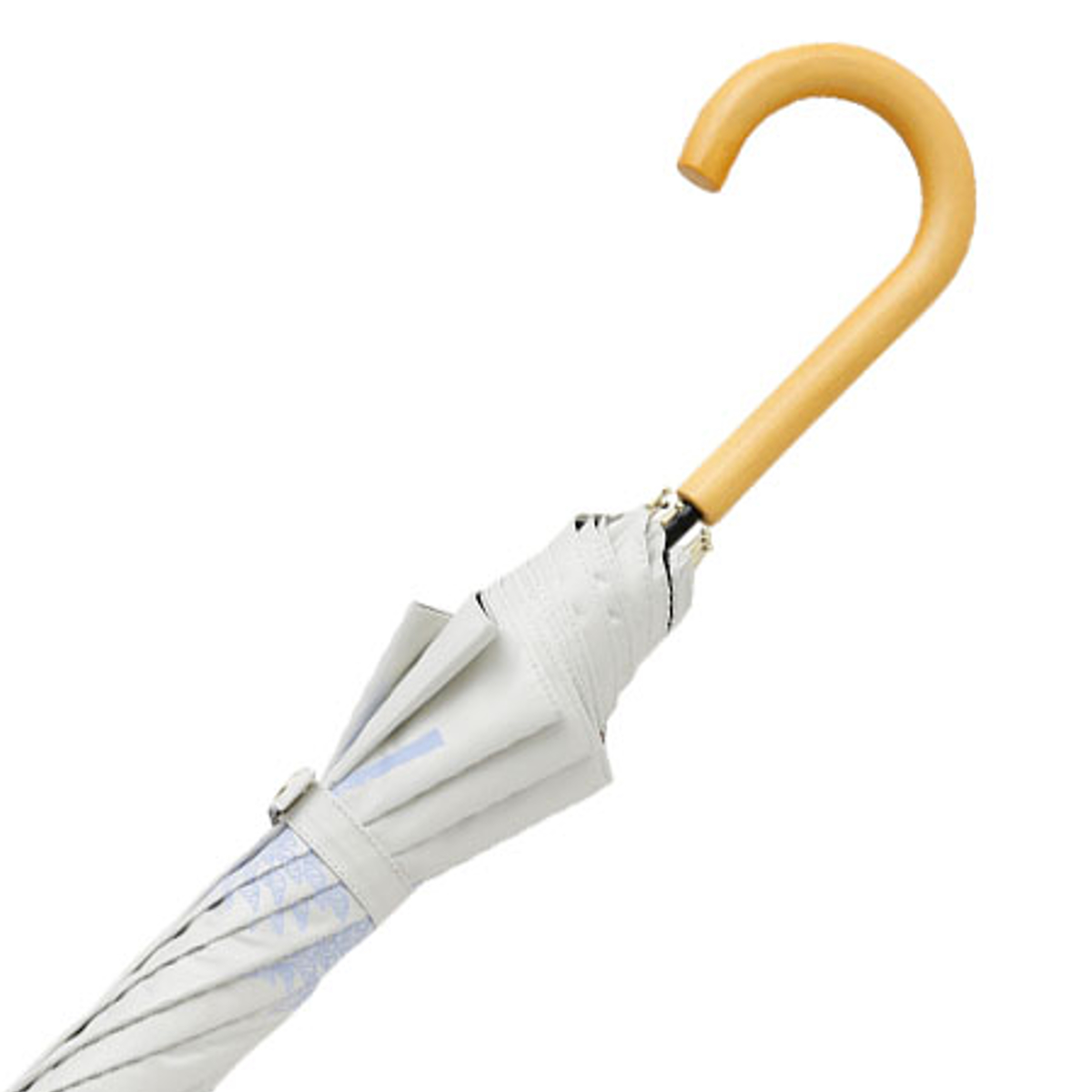 長傘 晴雨兼用 ムーミン ニョロニョロ リトルミイ 50cm 手開き式 ( 傘 レディース かさ キャラクター 雨傘 遮光 UVカット 99% UPF50+ 日傘 撥水 遮熱 日焼け防止 UV対策 暑さ対策 カサ アンブレラ プレゼント おしゃれ かわいい ) 【海岸】 海岸