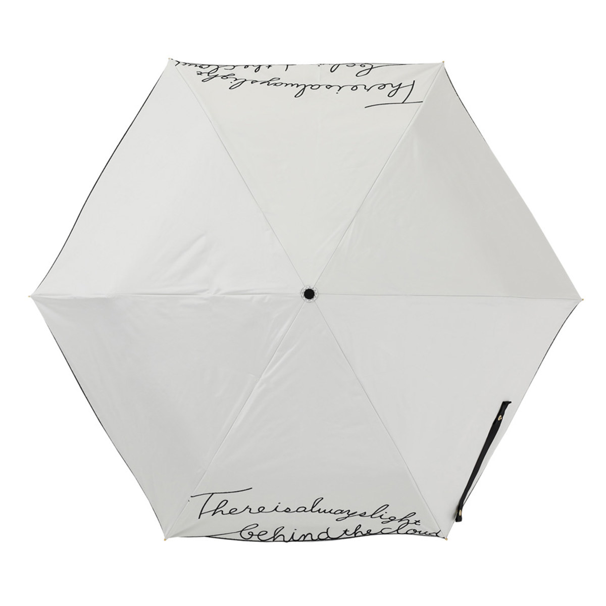 晴雨兼用傘 折りたたみ傘 LINEDROPS ロゴ刺繍 50cm 手開き式 ( 傘 折り畳み傘 バッグ付き レディース かさ 雨傘 日傘 UVカット 99% 撥水 遮光 遮熱 日焼け防止 UV対策 暑さ対策 カサ アンブレラ 通勤 通学 持ち運び 手提げ ) 【ホワイト】 ホワイト