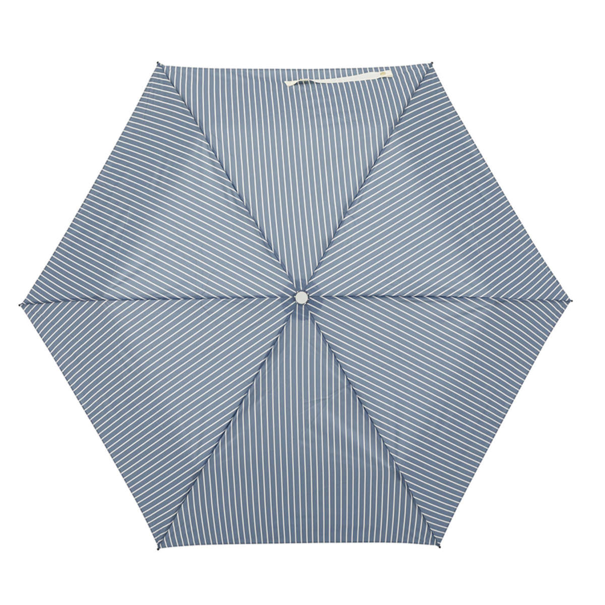 雨傘 折りたたみ傘 LINEDROPS ストライプ カフス 55cm 手開き式 ( 傘 折り畳み傘 レディース メンズ かさ 撥水 持ち運び 通勤 通学 おりたたみ傘 カサ アンブレラ 大きめ 直径100cm 男女兼用 丈夫 頑丈 折れにくい ) 【ピンクベージュ】 ピンクベージュ