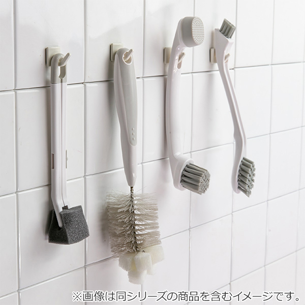 洗濯ブラシ Arao! シューズブラシ 洗濯 ブラシ 靴用 せんたくブラシ ( 靴ブラシ 靴クリーナー 靴洗い 2way 汚れ落とし シューズ洗い 上履き スニーカー 靴 シューズ 洗濯用品 2種類 大小 使い分け )