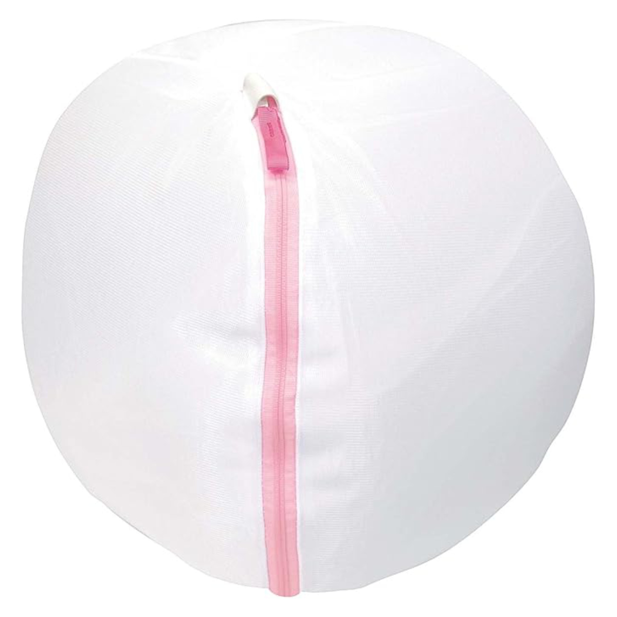 洗濯ネット 丸型ガードネット 直径35cm ( まとめ洗い 大型 丸型 ランドリーネット 洗濯 ネット くずよけ 洗濯物 メッシュ ランドリーバッグ ランドリーグッズ ドラム式 縦型 乾燥機 大容量 シンプル 無地 )