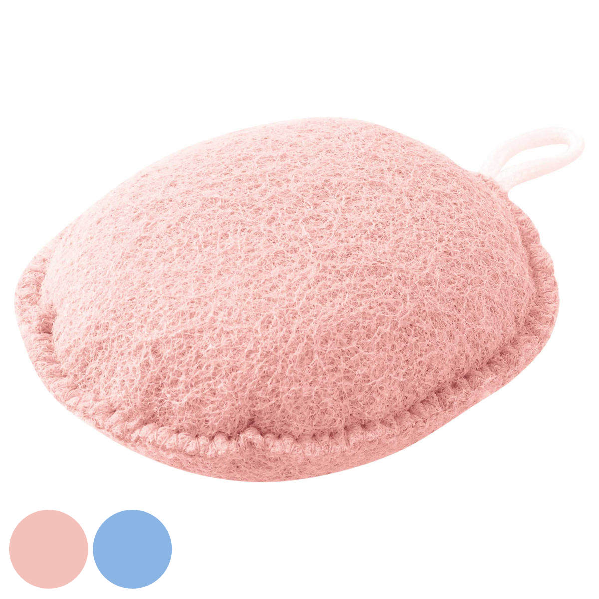 ボディスポンジ ヘチマボール （ ボディースポンジ バススポンジ 体洗い スポンジ ボディ 体 泡立ち お風呂 バスグッズ 体用 ボディ用 ボディケア スキンケア お風呂用品 お風呂グッズ ） 【ピンク】