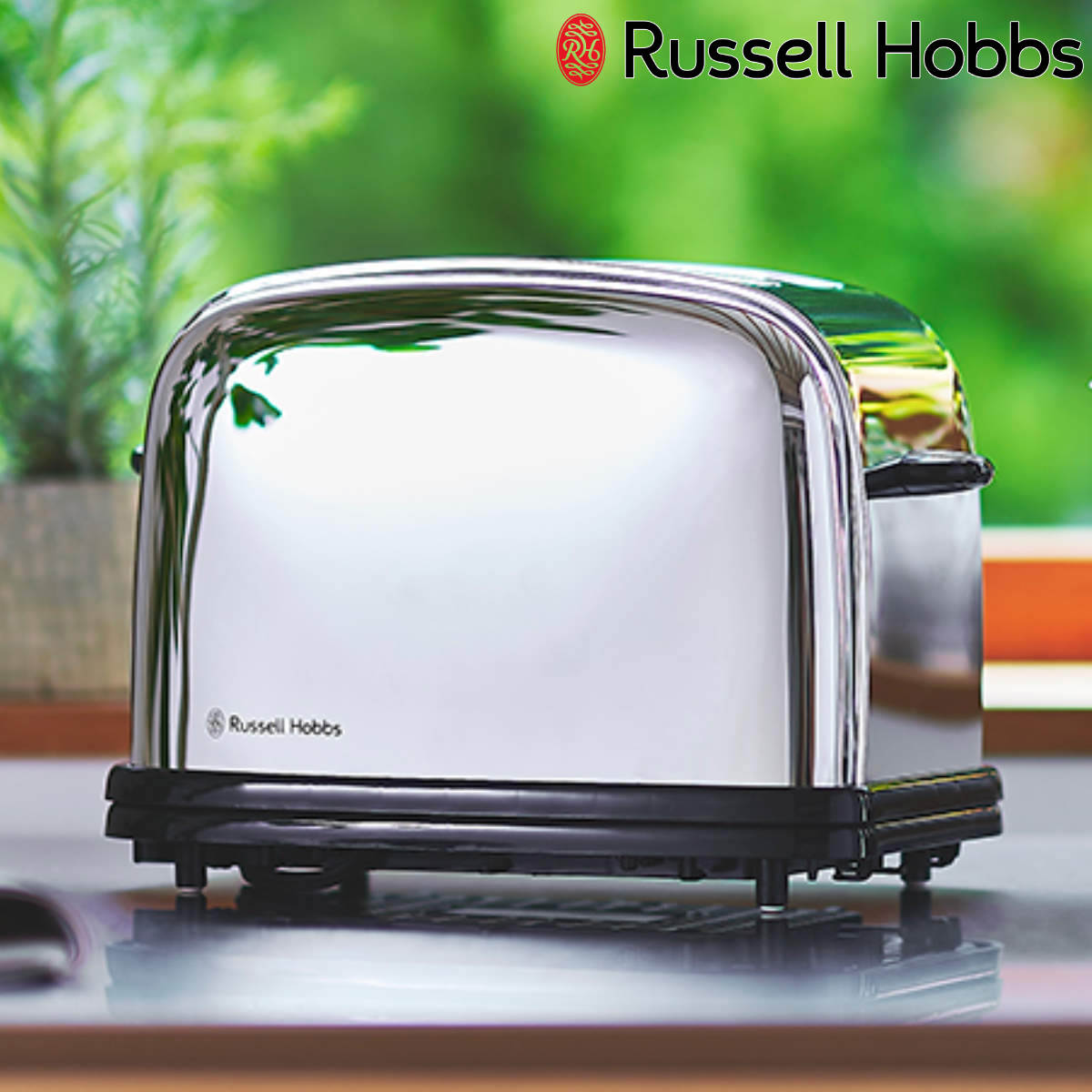 Russell Hobbs ポップアップトースター 2枚 クラシックトースター （ ラッセルホブス 調理家電 キッチン家電 トースター 冷凍パン対応 料