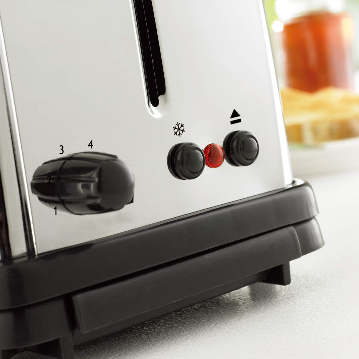 Russell Hobbs ポップアップトースター 2枚 クラシックトースター ( ラッセルホブス 調理家電 キッチン家電 トースター 冷凍パン対応 料理家電 パン焼き トースト パンくずトレー付き 朝食 食パン 山型パン おしゃれ )