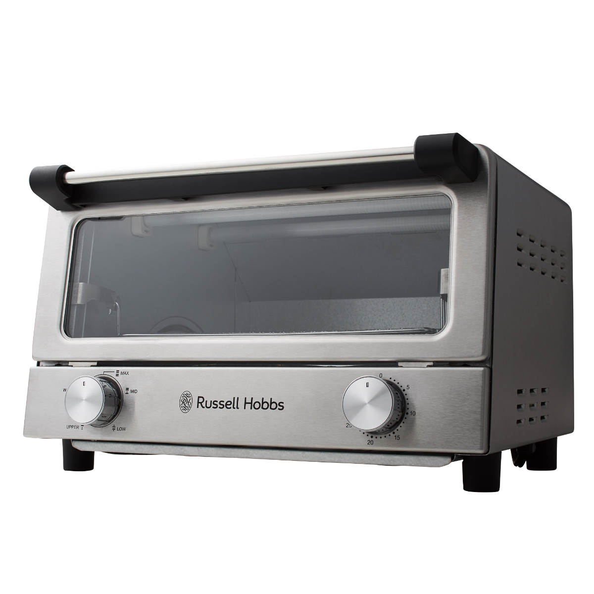 Russell Hobbs オーブントースター 4枚焼き ( ラッセルホブス 調理家電 キッチン家電 トースター パン焼き器 広々庫内 料理家電 トースト 朝食 食パン 大容量 おしゃれ ) 【マットブラック】 マットブラック