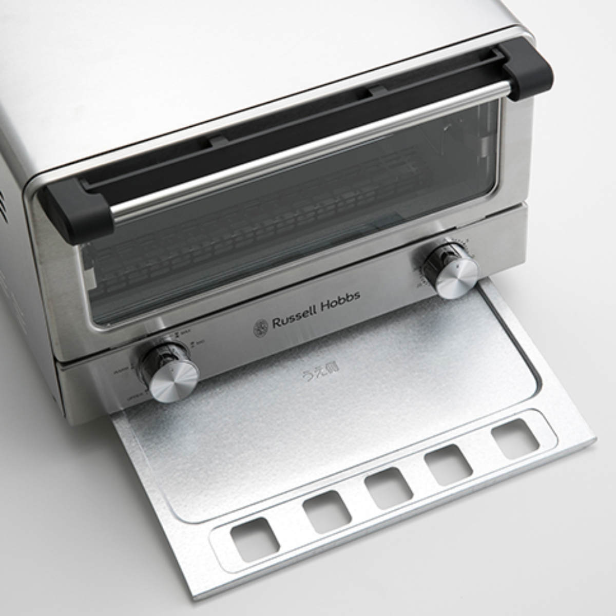 Russell Hobbs オーブントースター 4枚焼き ( ラッセルホブス 調理家電 キッチン家電 トースター パン焼き器 広々庫内 料理家電 トースト 朝食 食パン 大容量 おしゃれ ) 【マットブラック】 マットブラック