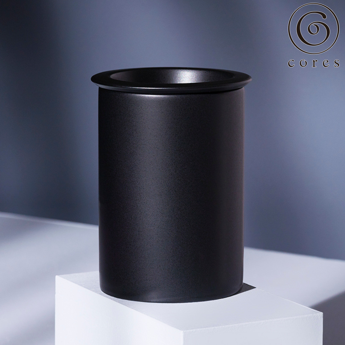 Cores キャニスター 保存容器 ( コレス パッキン 保存 容器 円筒形 遮光 日本製 コーヒー豆 珈琲豆 紅茶 茶葉 茶筒 おしゃれ ギフト ブランド )