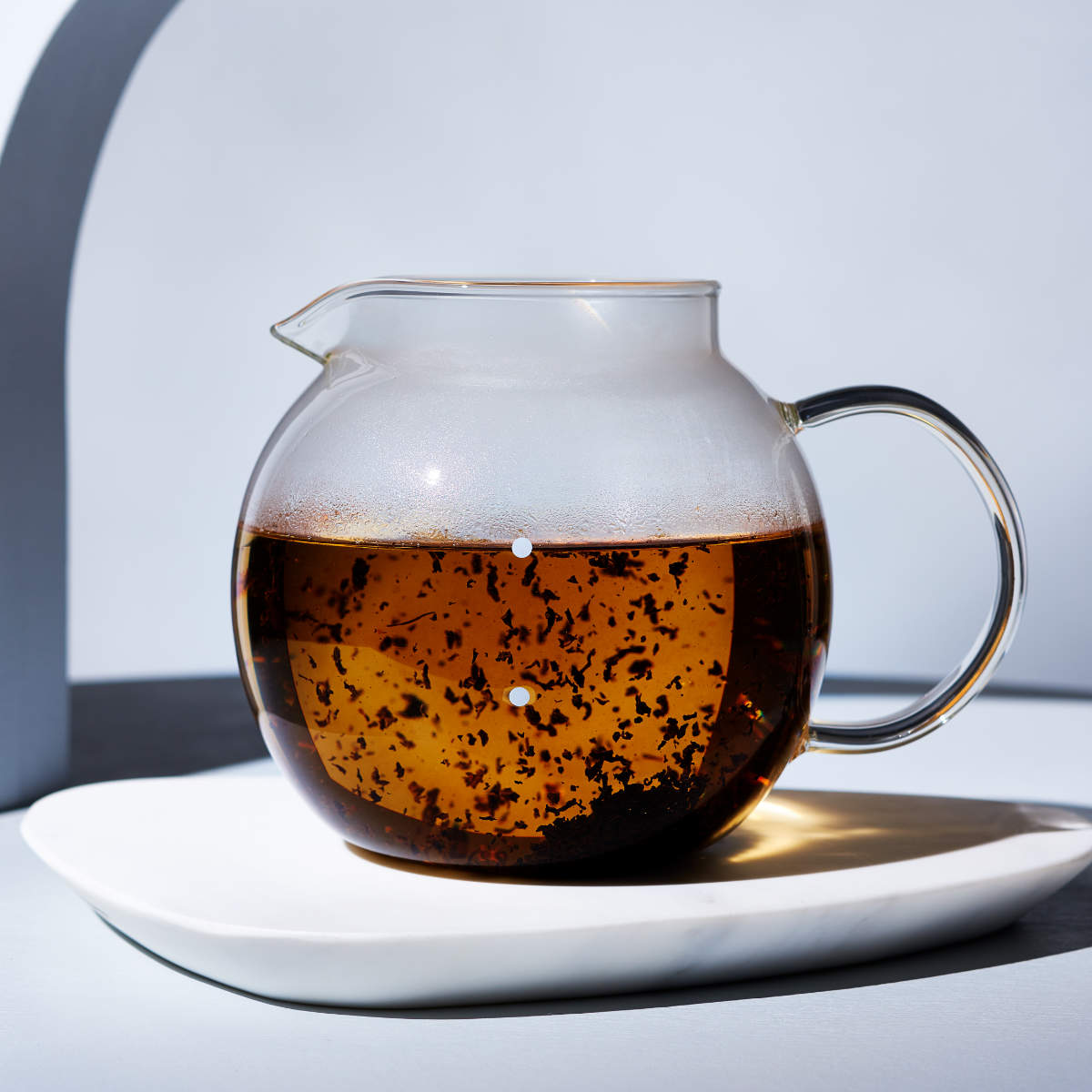 Cores コーヒーサーバー 500ml 4カップ用 クリアガラスサーバー ( コレス 食洗機対応 電子レンジ対応 ガラスサーバー ドリップサーバー コーヒーポット ティーポット ふた付き 竹 目盛り付き ティータイム おしゃれ )