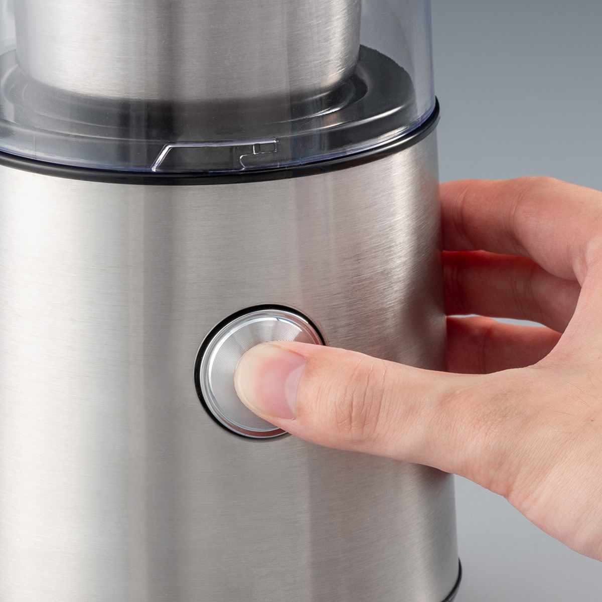 Cores ブレードコーヒーグラインダー 電動 コーヒーミル ( コレス ミル 電動ミル 電動コーヒーミル コンパクト コーヒー 珈琲 ドリップ 粗さ調節 シンプル 掃除用ブラシ付き おしゃれ )