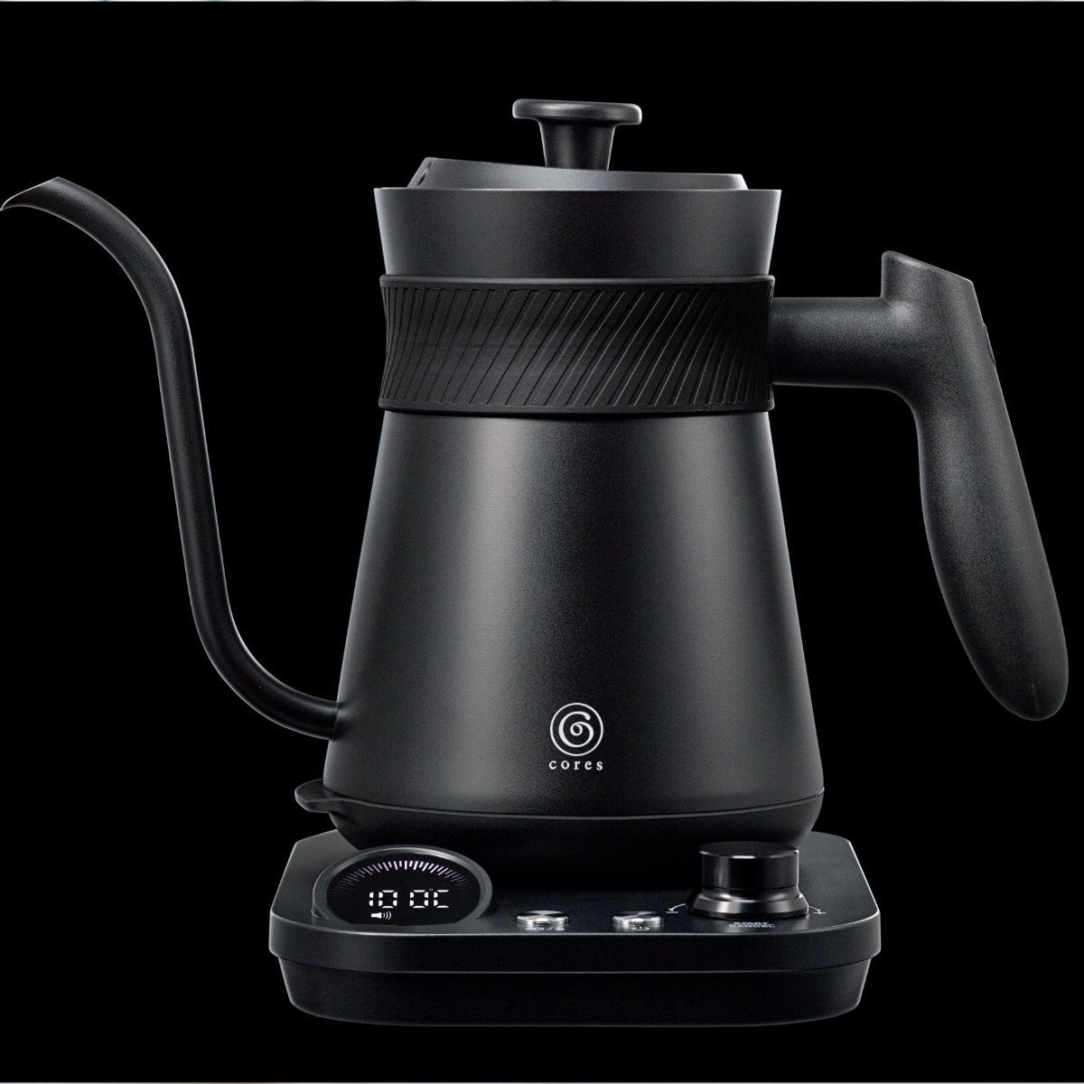 Cores フリータイムケトル 0.8L ドリップケトル ( コレス ケトル 電気ケトル ドリップポット コーヒーポット ハンドドリップ ドリップ コーヒー 珈琲 温度調節 保温機能 800ml 細口 おしゃれ )