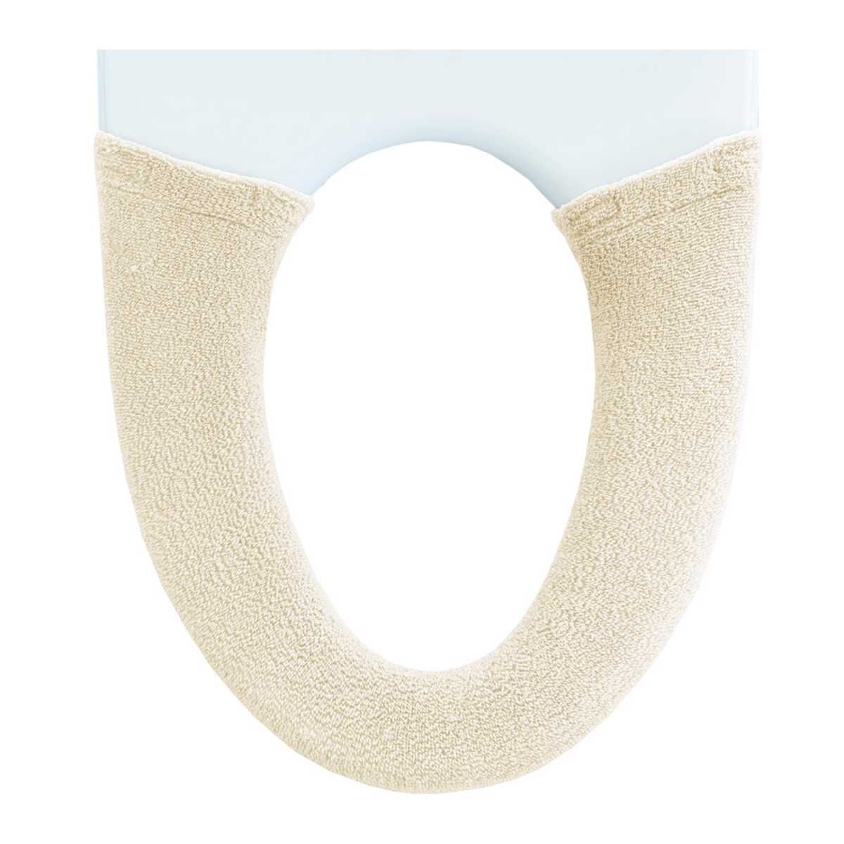 便座カバー コクーン 洗浄便座カバー ( 便座 カバー トイレカバー トイレ用品 洗浄暖房型用 洗濯OK 伸縮 トイレタリー 洗浄暖房型便座専用 丸洗い 無地 着脱簡単 ピンク ブルー グリーン ベージュ ブラウン グレー ) 【ピンク】 ピンク