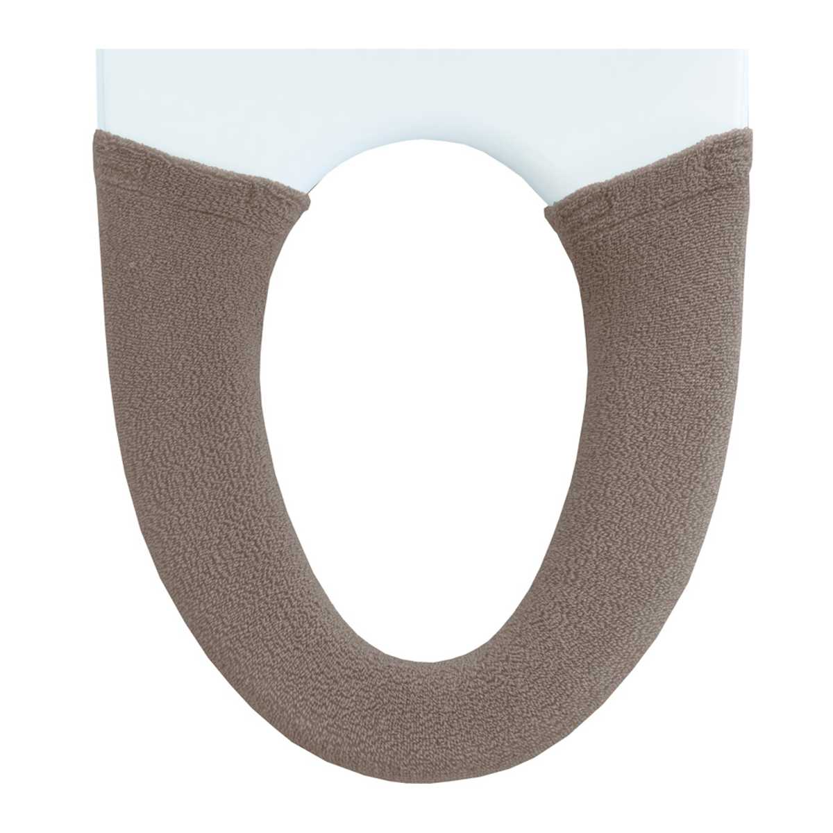 便座カバー コクーン 洗浄便座カバー ( 便座 カバー トイレカバー トイレ用品 洗浄暖房型用 洗濯OK 伸縮 トイレタリー 洗浄暖房型便座専用 丸洗い 無地 着脱簡単 ピンク ブルー グリーン ベージュ ブラウン グレー ) 【ピンク】 ピンク