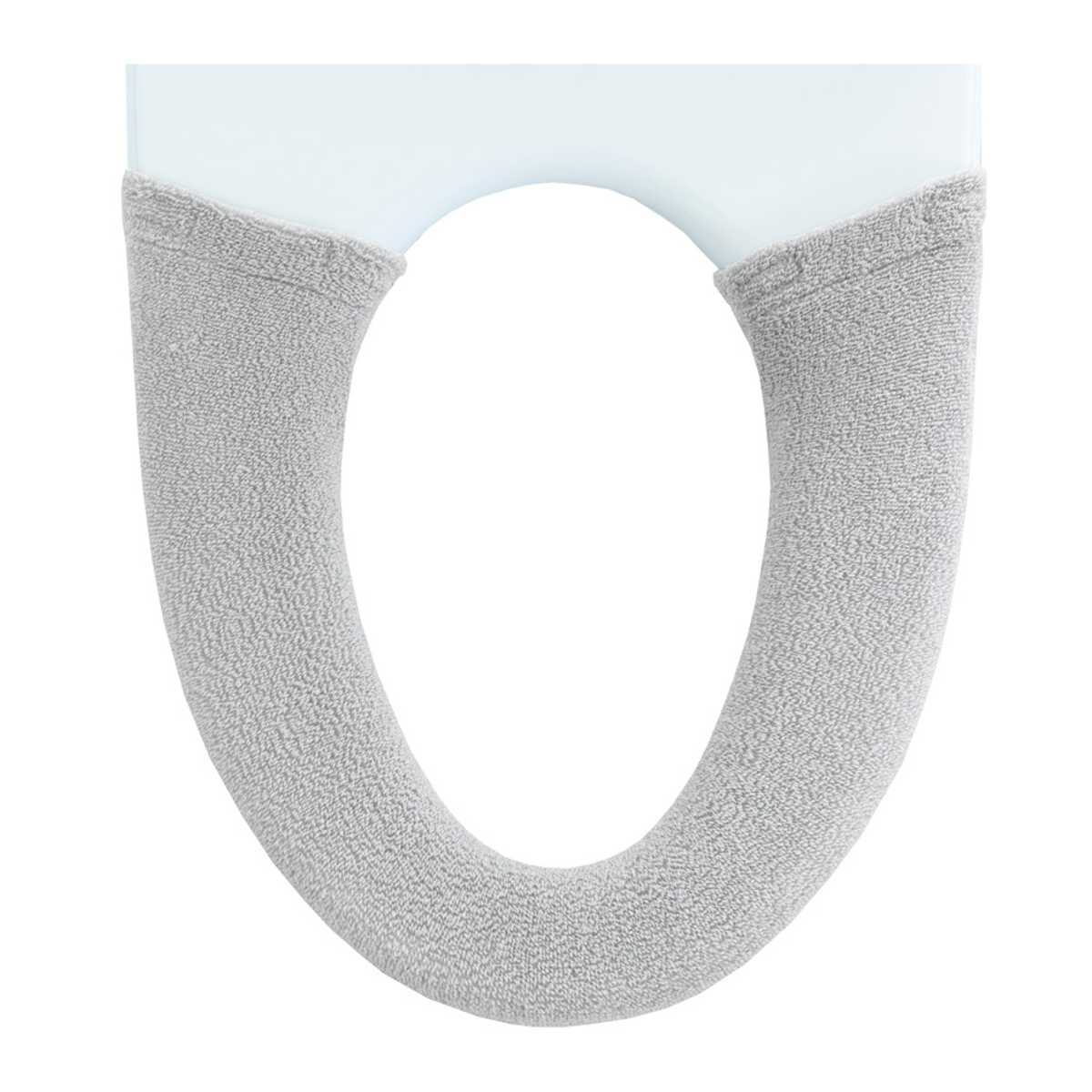 便座カバー コクーン 洗浄便座カバー ( 便座 カバー トイレカバー トイレ用品 洗浄暖房型用 洗濯OK 伸縮 トイレタリー 洗浄暖房型便座専用 丸洗い 無地 着脱簡単 ピンク ブルー グリーン ベージュ ブラウン グレー ) 【ピンク】 ピンク