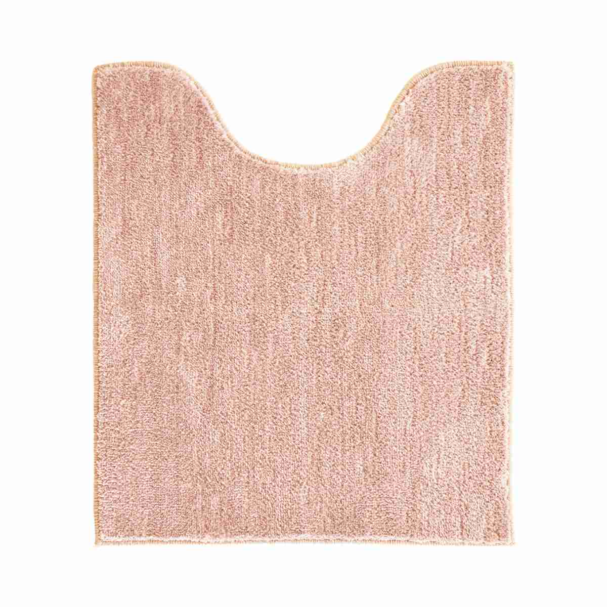 トイレマット コクーン 約70×60cm ロングトイレマット ( トイレ マット 足元マット ロング すべり止め 洗濯可 トイレタリー 滑り止め 丸洗い 70×60 無地 ピンク ブルー グリーン ベージュ ブラウン グレー ) 【グレー】 グレー