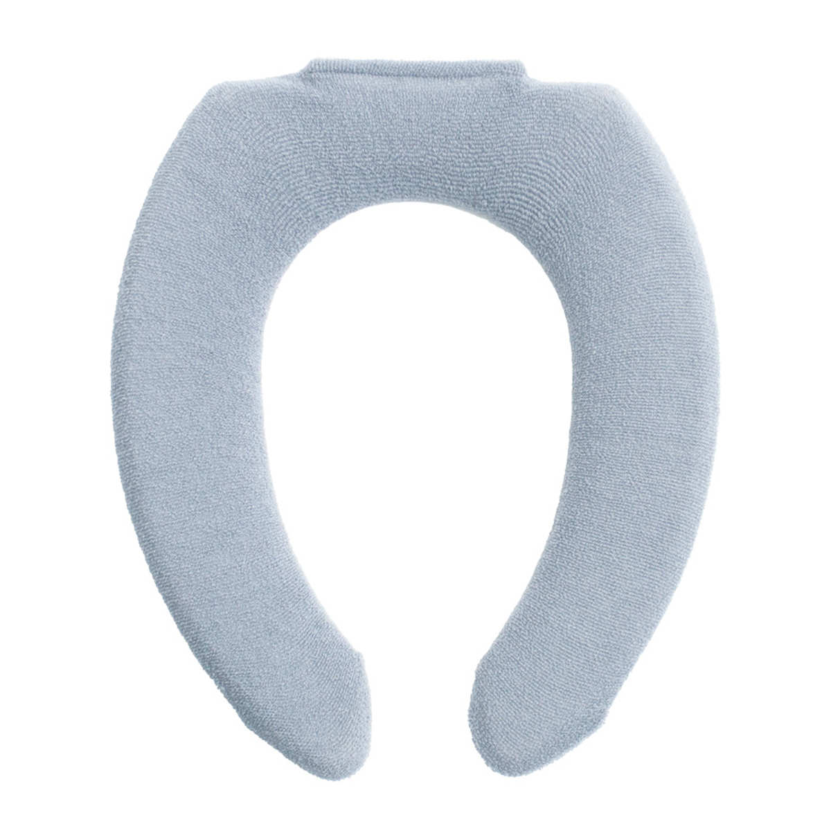 便座カバー コクーン U型便座カバー ( 便座 カバー トイレカバー トイレ用品 U型用 洗濯OK 伸縮 トイレタリー U型便座専用 丸洗い 無地 着脱簡単 ピンク ブルー グリーン ベージュ ブラウン グレー ) 【グレー】 グレー