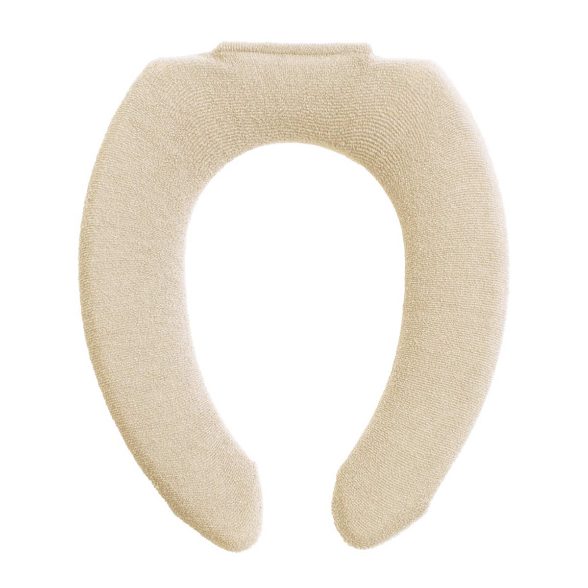 便座カバー コクーン U型便座カバー ( 便座 カバー トイレカバー トイレ用品 U型用 洗濯OK 伸縮 トイレタリー U型便座専用 丸洗い 無地 着脱簡単 ピンク ブルー グリーン ベージュ ブラウン グレー ) 【グレー】 グレー